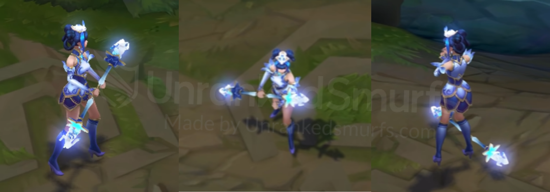 Porcelain Lux Back and profile in-game