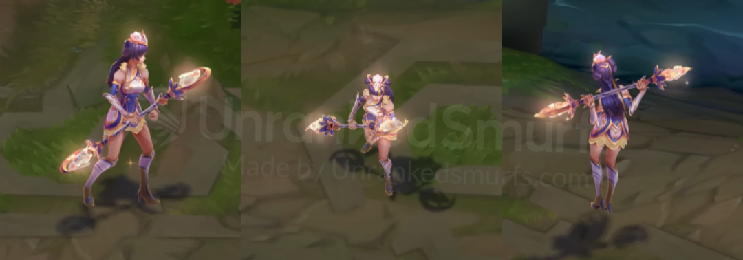 Prestige Porcelain Lux Back and profile in-game