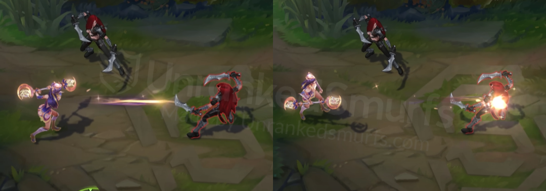 Prestige Porcelain Lux Auto attack animation