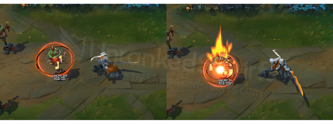 Project Yi Auto attack animation