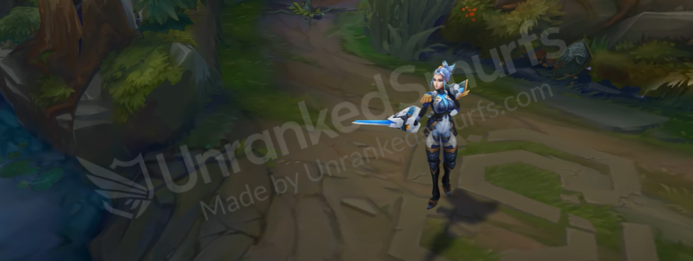 Pulsefire Fiora front in-game