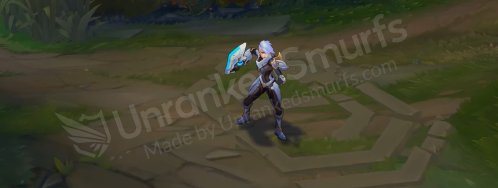 Pulsefire Riven front in-game