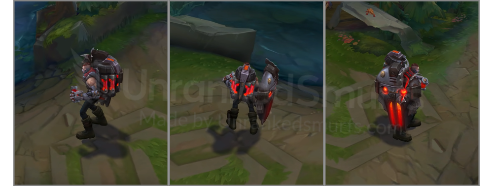 Resistance Singed Back and profile in-game