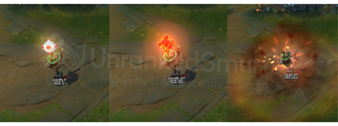 Rocket Girl Tristana E Animation