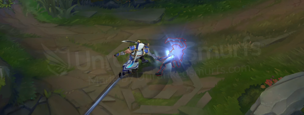 Shockblade Shen Auto attack animation