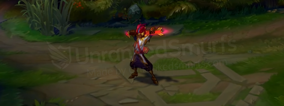 SKT T1 Ekko front in-game