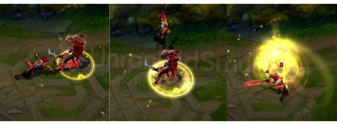 SKT T1 Ekko Auto attack animation