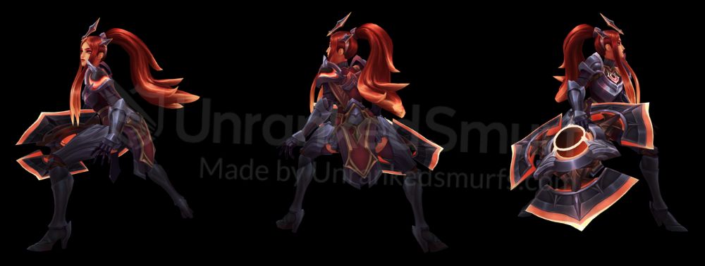 Solar Eclipse Sivir Back and profile in-game