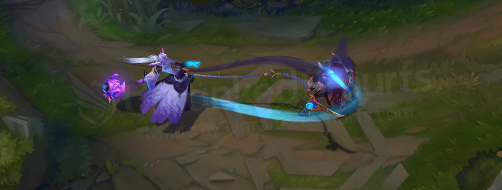 Spirit Blossom Thresh Auto attack animation