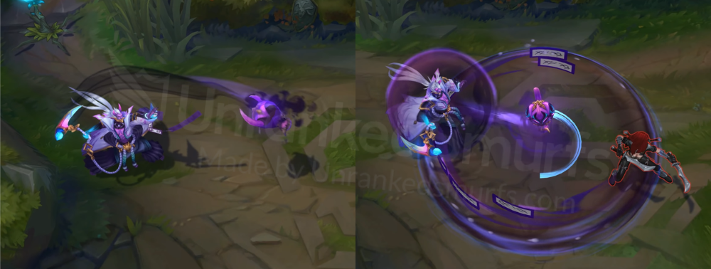 Spirit Blossom Thresh W Animation