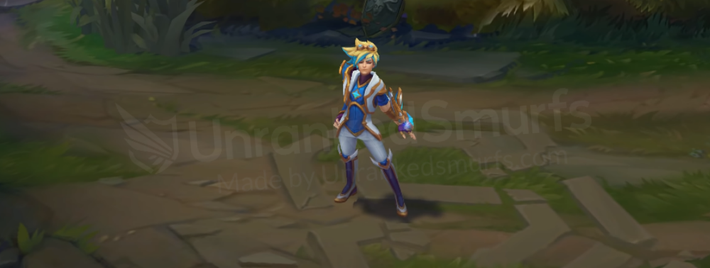 Star Guardian Ezreal front in-game