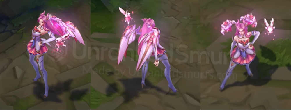 Star Guardian Kai’Sa Back and profile in-game