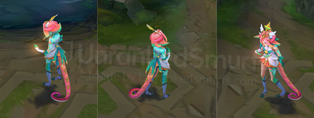 Star Guardian Neeko Back and profile in-game