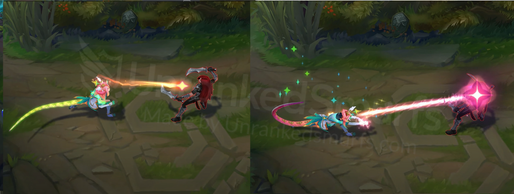 Star Guardian Neeko Auto attack animation