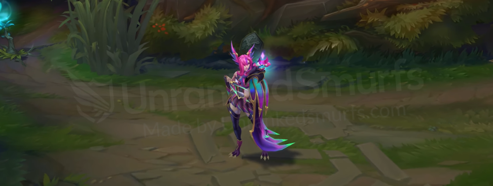 Star Guardian Xayah front in-game