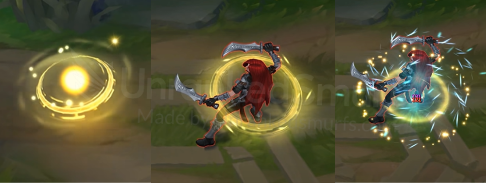 TPA Ezreal W Animation