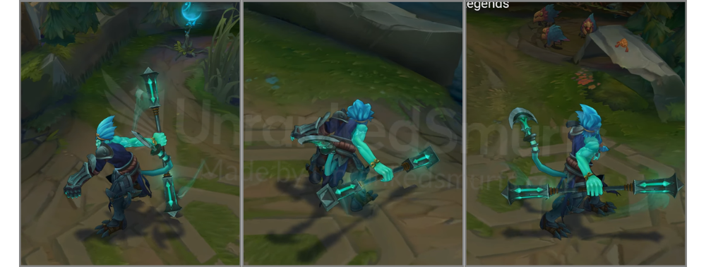 Underworld Wukong Back and profile in-game