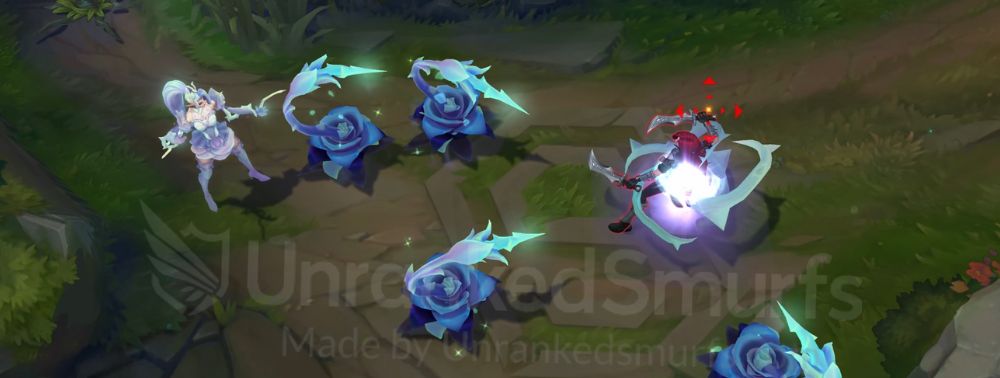 Crystal Rose Zyra E2 Animation