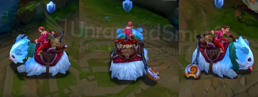 Poro Rider Sejuani Back and profile in-game